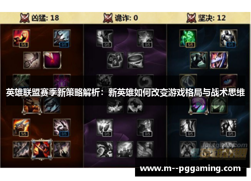 英雄联盟赛季新策略解析:新英雄如何改变游戏格局与战术思维 英雄联盟赛季新策略解析:新英雄如何改变游戏格局与战术思维