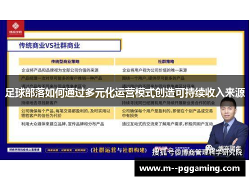 足球部落如何通过多元化运营模式创造可持续收入来源 足球部落如何通过多元化运营模式创造可持续收入来源